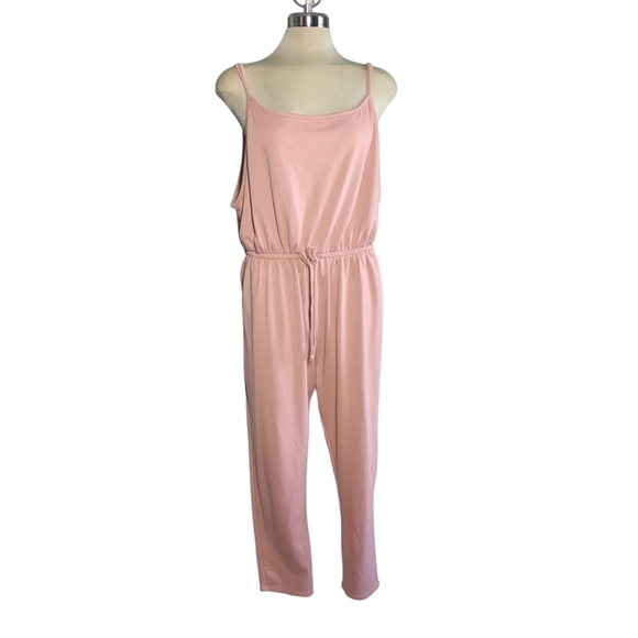 AMBIANCE cream Jumpsuit Size 1X - Picture 8 of 16